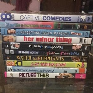 PREOWNED used wear and tear 10 dvd bundle